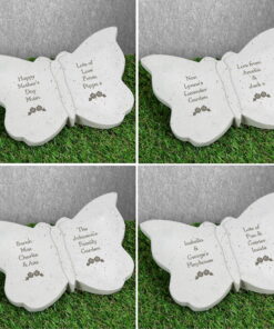 Personalised Floral Butterfly Ornament