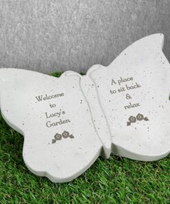 Personalised Floral Butterfly Ornament
