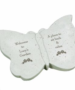 Personalised Floral Butterfly Ornament