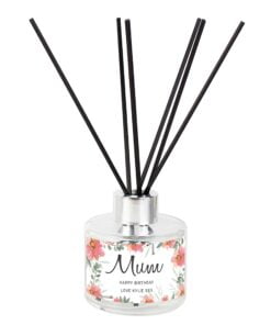 Personalised Floral Sentimental Reed Diffuser
