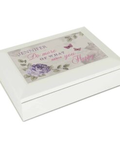 Personalised Secret Garden Jewellery Box