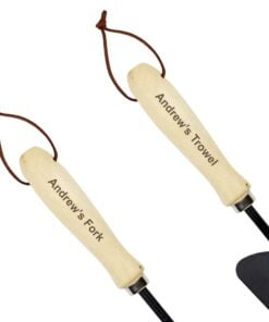 Personalised Fork & Trowel Set