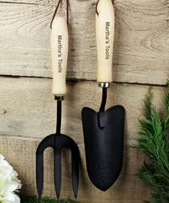 Personalised Gardening Forks & Trowel Set