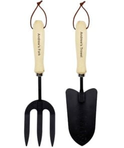 Personalised Fork & Trowel Set