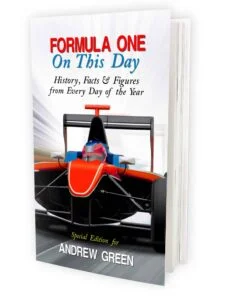 Personalised Formula 1 On This Day Book