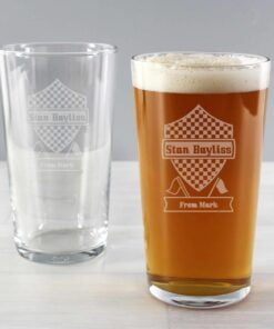 Personalised Formula 1 Pint Glass