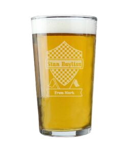 Personalised Formula 1 Pint Glass