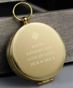 Personalised Free Text Keepsake Compass