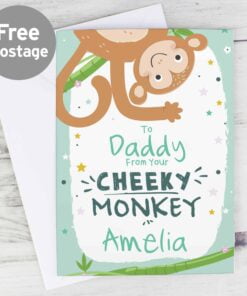 Personalised From Your Cheeky Monkey Card