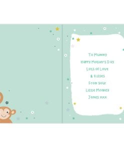 Personalised From Your Cheeky Monkey Card