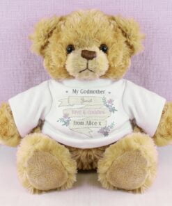 Personalised Garden Bloom Message Teddy Bear