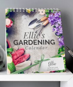 Personalised Gardening Desk Calendar
