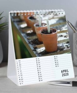 Personalised Gardening Desk Calendar