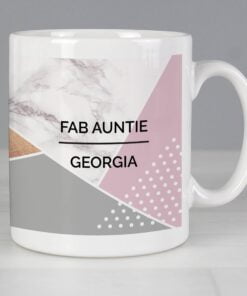 Personalised Geometric Mug