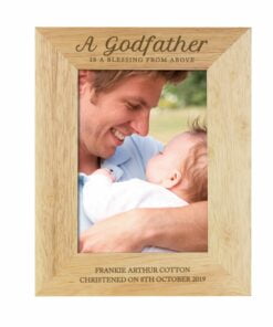 Personalised Godfather 5×7 Wooden Photo Frame