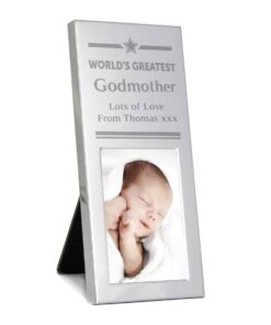 Personalised Gold Award Small Silver 2×3 Photo Frame