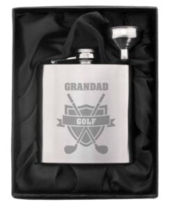 Personalised Golf Hip Flask