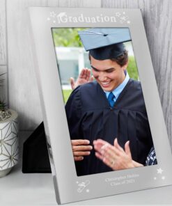Personalised Graduation 5×7 Silver Photo Frame