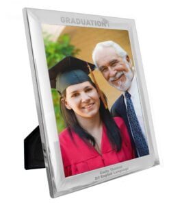 Personalised Graduation 8×10 Silver Photo Frame