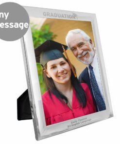 Personalised Graduation 8×10 Silver Photo Frame