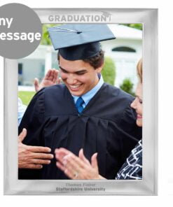 Personalised Graduation 8×10 Silver Photo Frame