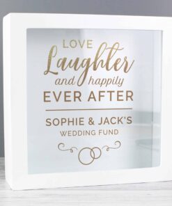 Personalised Happily Ever After Wedding Fund Box