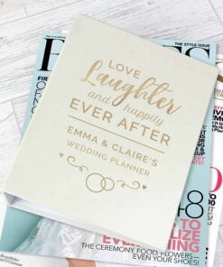 Personalised Happily Ever After Wedding PlannerDetach