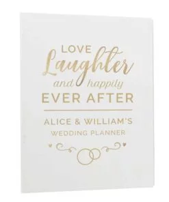 Personalised Happily Ever After Wedding Planner