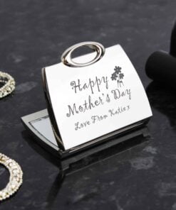 Personalised Happy Mothers Day Compact Mirror