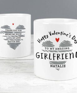 Personalised Happy Valentine’s Day Mug