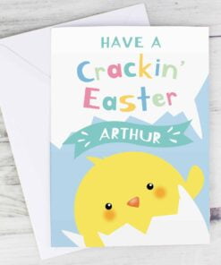 Personalised Have A Cracking Easter Card