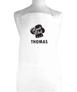 Personalised Head Chef Apron