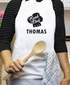 Personalised Head Chef Apron