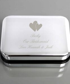 Personalised Heart Motif Necklace Gift Box