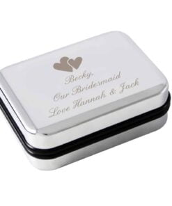 Personalised Heart Motif Necklace Gift Box