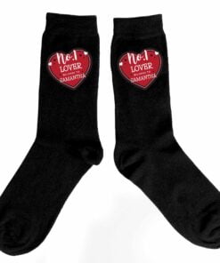 Personalised Hearts No.1 Men’s Socks