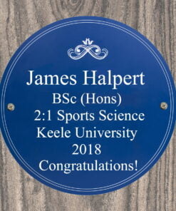 Personalised Heritage Plaque