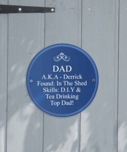 Personalised Heritage Plaque