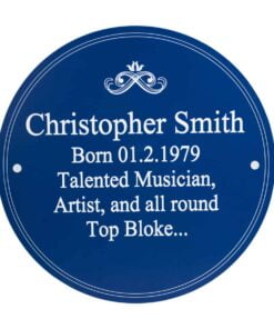 Personalised Heritage Plaque
