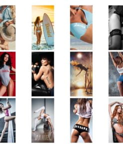 Personalised Hot Chicks Desk Calendar