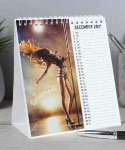 Personalised Hot Chicks Desk Calendar