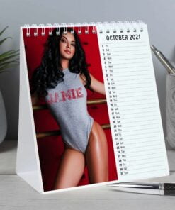 Personalised Hot Chicks Desk Calendar