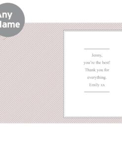 Personalised I Am Glad… Godmother Card