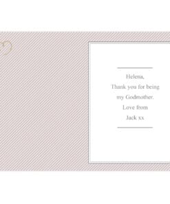 Personalised I Am Glad… Godmother Card