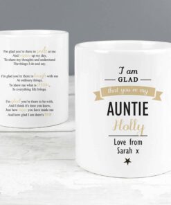 Personalised I Am Glad… Mug