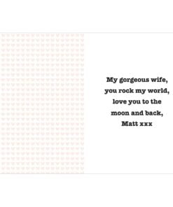 Personalised I HEART Card