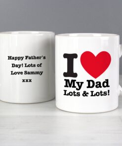 Personalised I HEART Mug