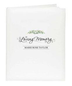 Personalised In Loving Memory Traditional Album