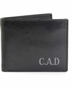 Personalised Initial Leather Wallet