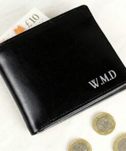Personalised Initial Leather Wallet